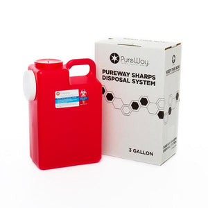 3 Gallon Sharps Disposal by Mail System (Single)